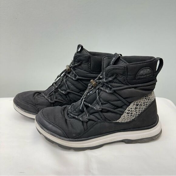Ryka plush fit Brae Re-Zorb cold weather lace up boots women's 7.5 - Picture 1 of 7